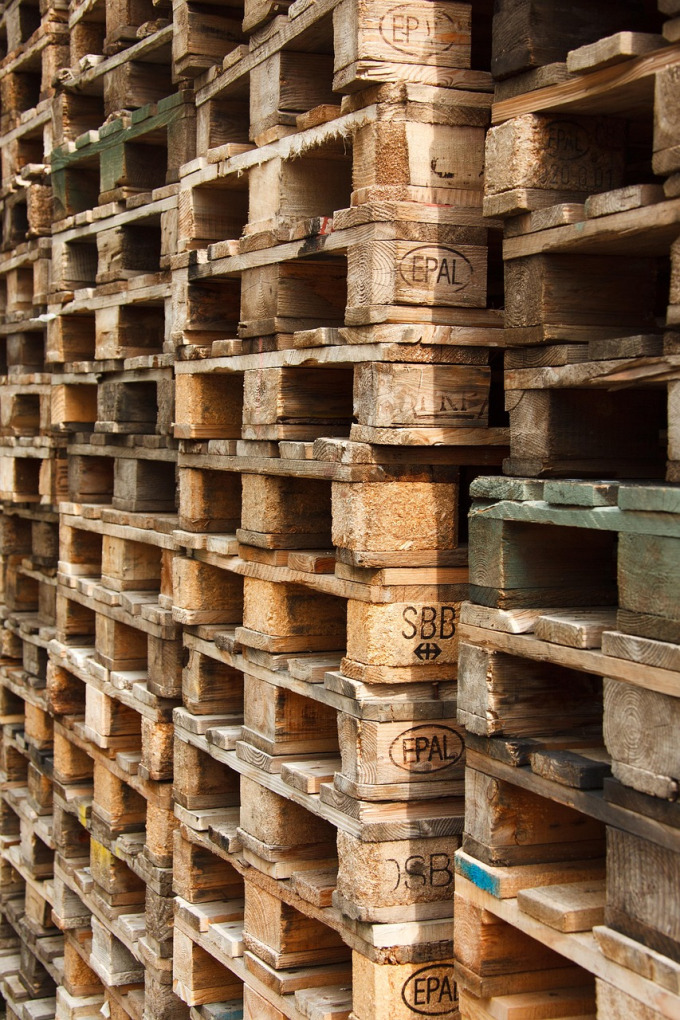 warehouse pallets